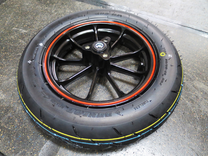 続】アドレスV125 タイヤ交換 TT93GPとHOOPのインプレ : zesta E style