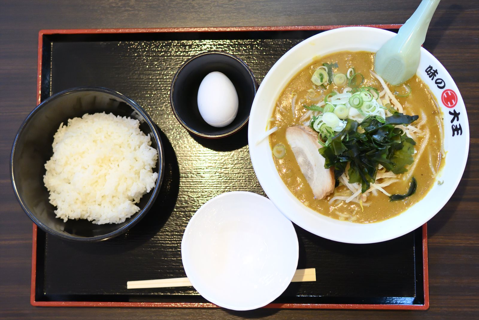 苫小牧 味の大王 総本店 朝ラーセット やぁやぁ 苫小牧 味の大王 総本店 朝ラーセット やぁやぁ