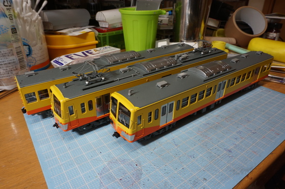 鉄道模型・HO】三岐鉄道751系を作る・3 : kazuの日々の企み！
