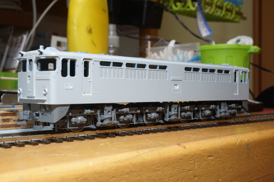 鉄道模型・HO】EF65 2127を作る・2 : kazuの日々の企み！