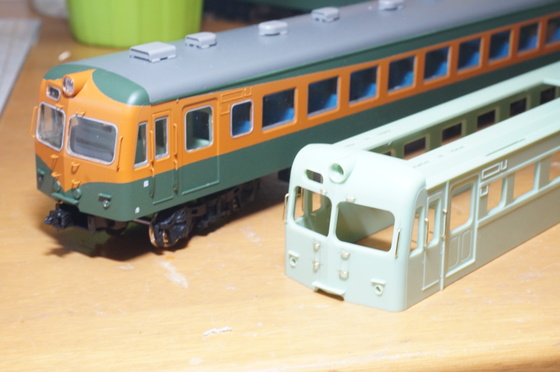鉄道模型・HO】アクラス80系100番台を作る・2 : kazuの日々の企み！