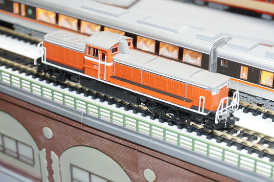 ワールド工芸国鉄DD50ー1次型　Nゲージ 鉄道模型 オレンジ・グレー ワールド工芸国鉄DD50ー1次型 Nゲージ 鉄道模型 オレンジ