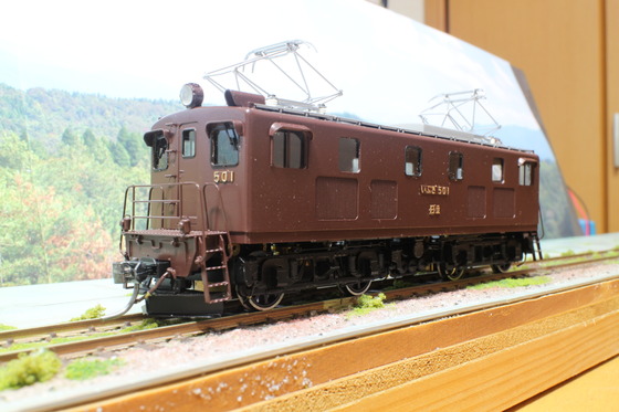 Nゲージ 大井川鐵道いぶき501電気機関車(ワールド工芸)