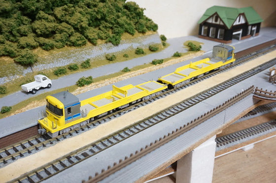 プラシリーズ Nゲージ JR東海キヤ97系 定尺レール運搬車