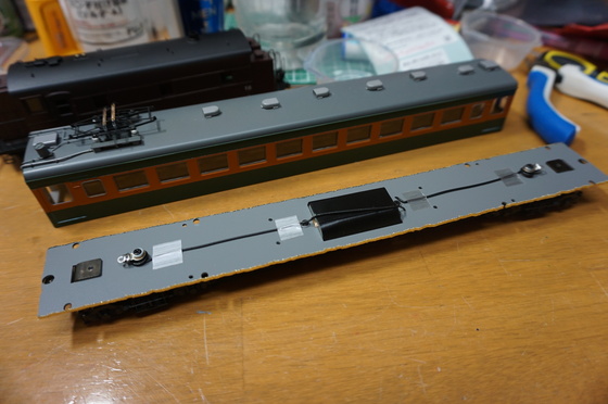 鉄道模型・HO】アクラス80系を作る・8 : kazuの日々の企み！