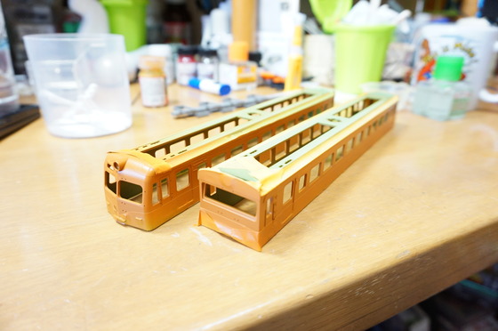 鉄道模型・HO】アクラス80系を作る・6 : kazuの日々の企み！