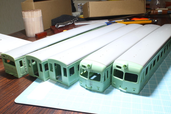 鉄道模型・HO】アクラス80系を作る・1 : kazuの日々の企み！
