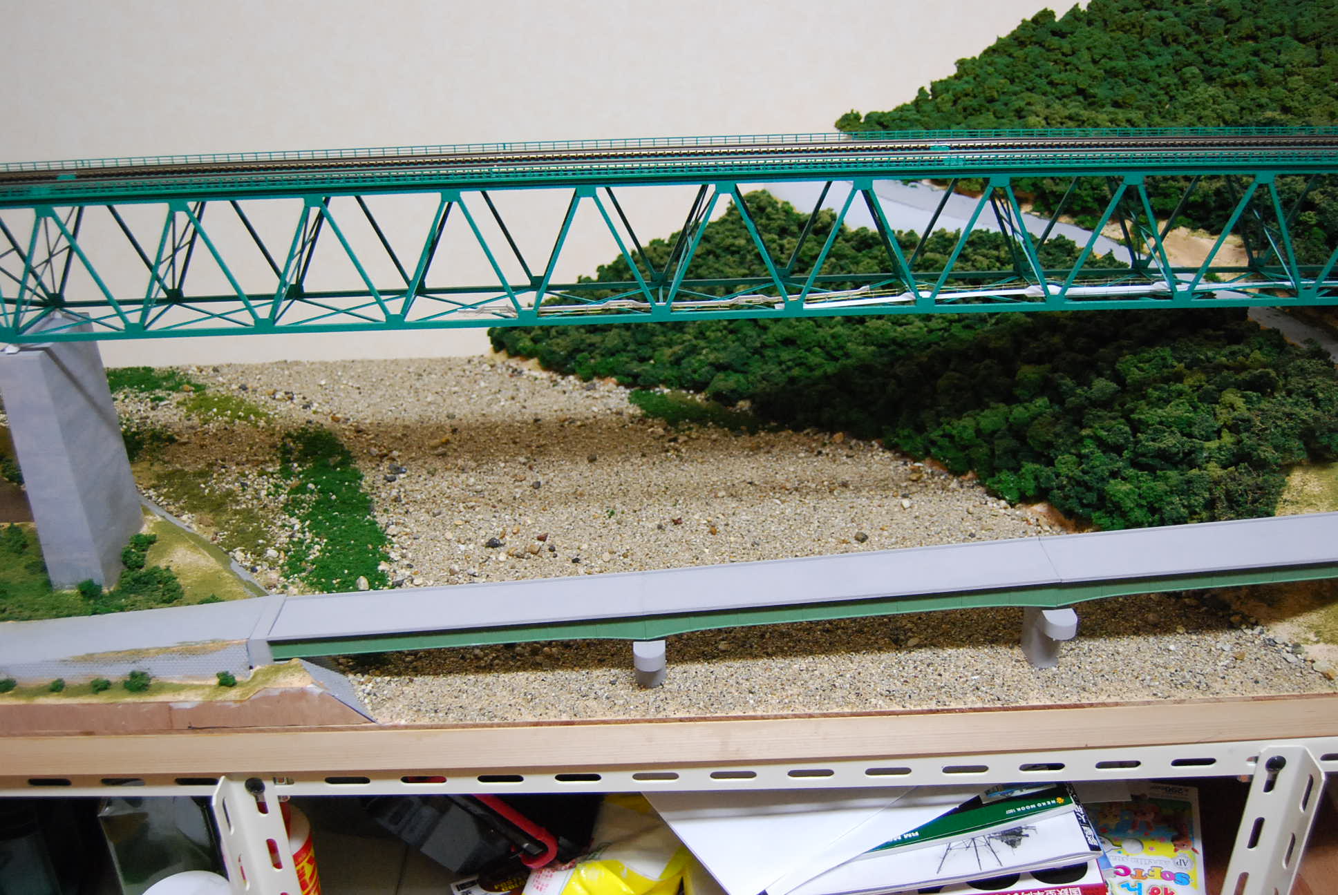 第一白川橋梁 Nゲージ 組立済 第一白川橋梁 Nゲージ 組立済 - メルカリ