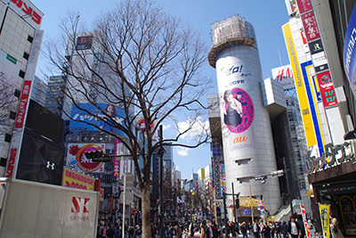 3月13日㈬の109前交差点_b0056983_13373927.jpg