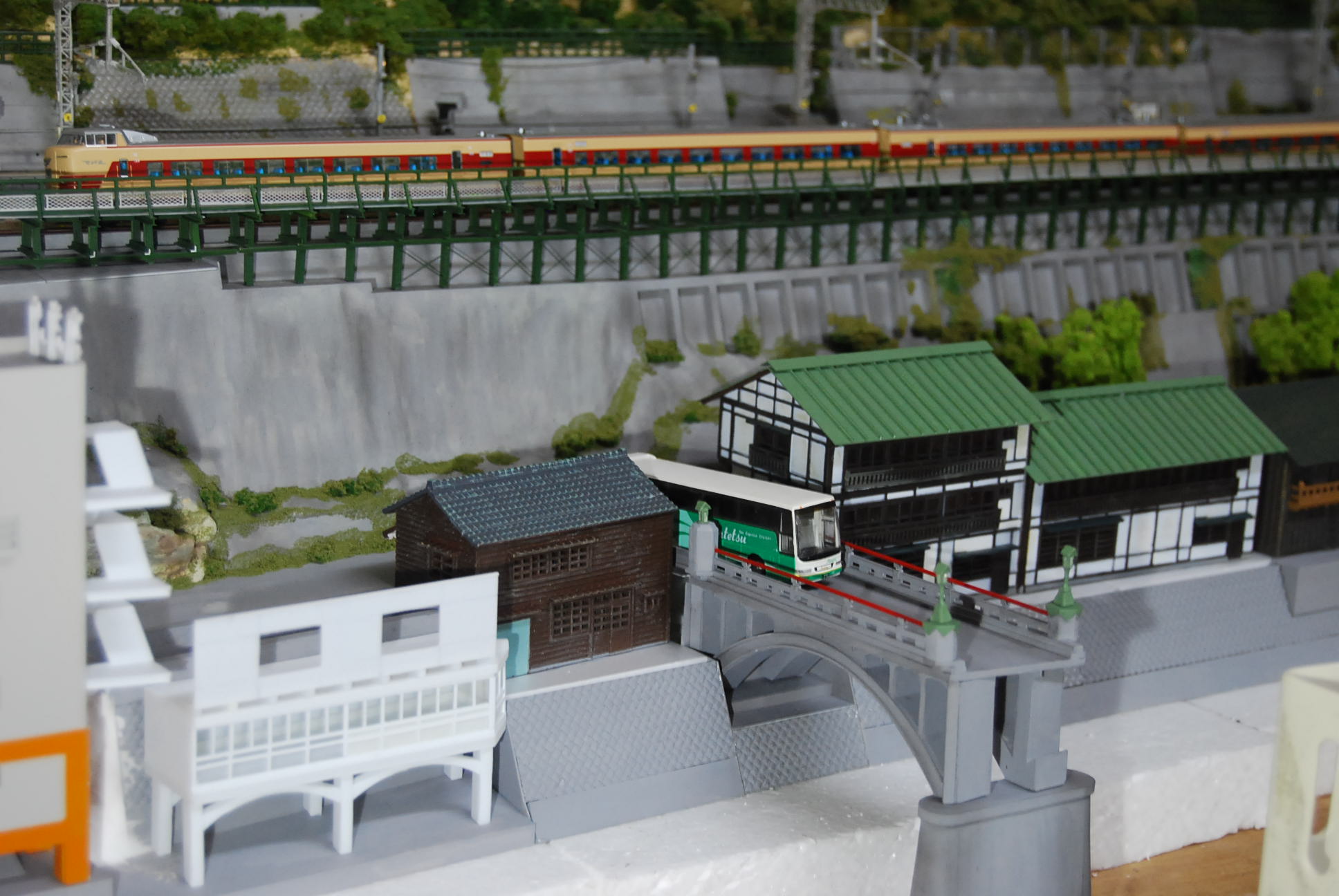 鉄道模型 N 千歳楼のその後 模型編 Kazuの日々の企み