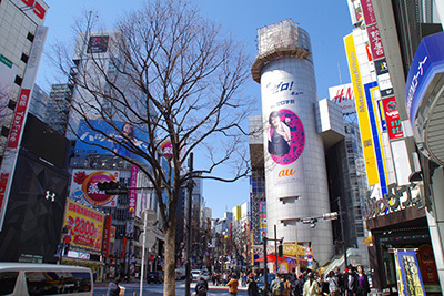 3月14日㈭の109前交差点_b0056983_14253428.jpg