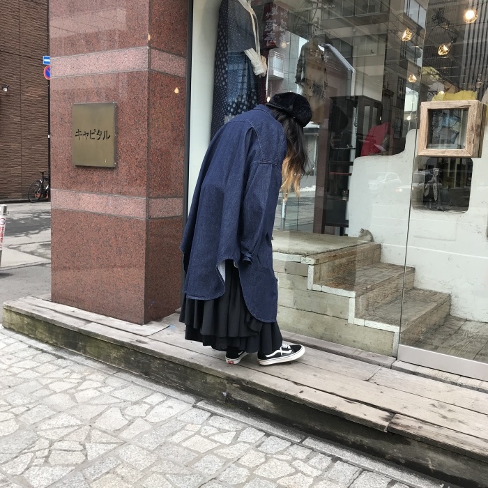 12ozデニムCPOスラッピーシャツコート : SAPPORO STAFF BLOG 12ozデニムCPOスラッピーシャツコート : SAPPORO STAFF BLOG