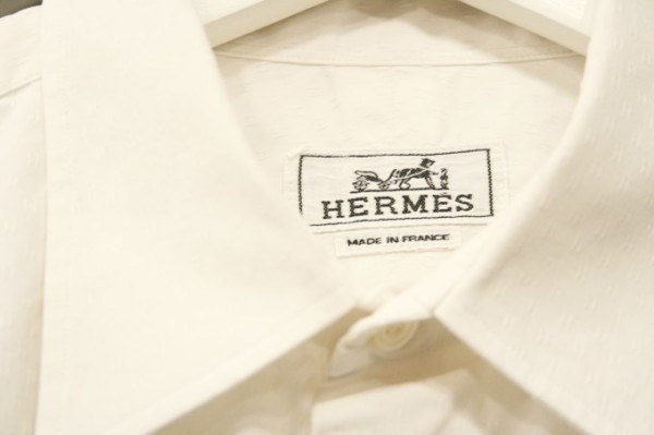 遅くなっちゃったので商品紹介だけ。入荷HERMES/エルメス。メンズ。シャツ、ジャケット、ボトムス_f0180307_00252545.jpg