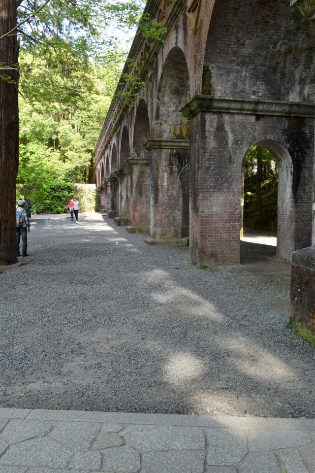 京都南禅寺そばの水路閣 近代建築写真室 武蔵野台地