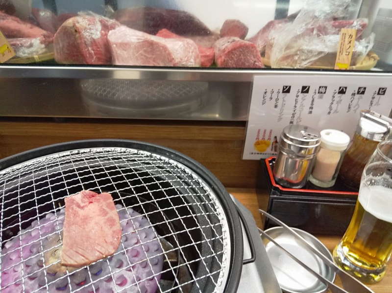 京都市 新店の立ち食い焼肉店 うしまる 転勤日記