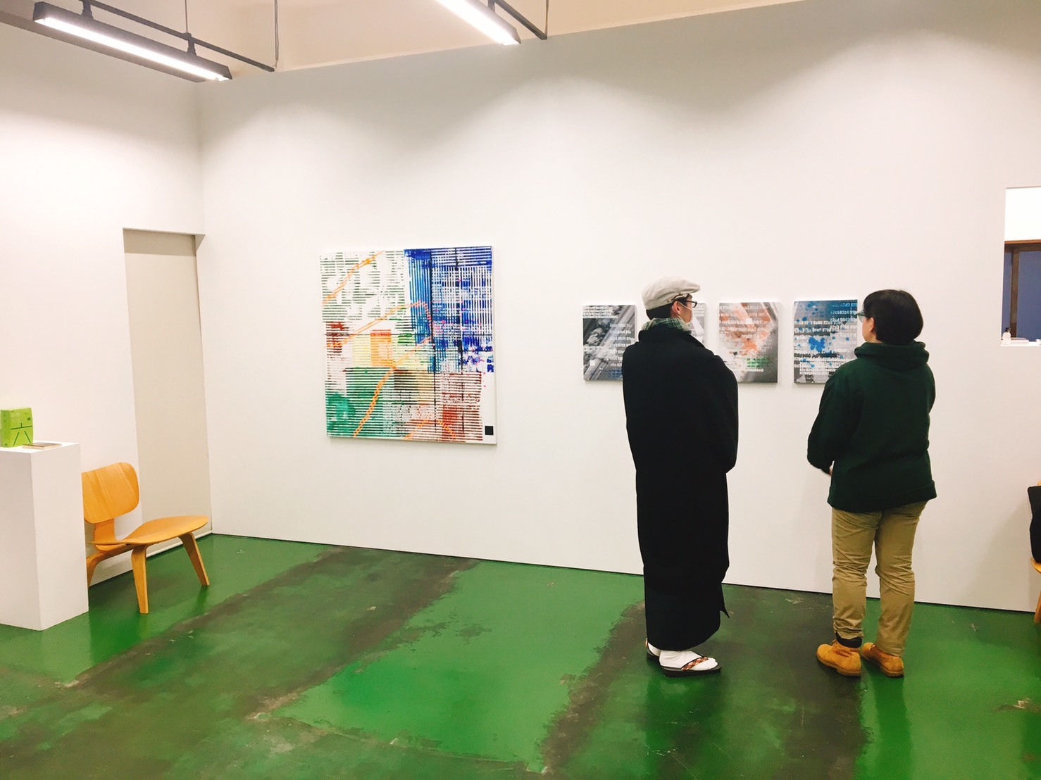 二宮さん(ルカ目黒校在籍)個展スタート!_d0358704_08101664.jpg
