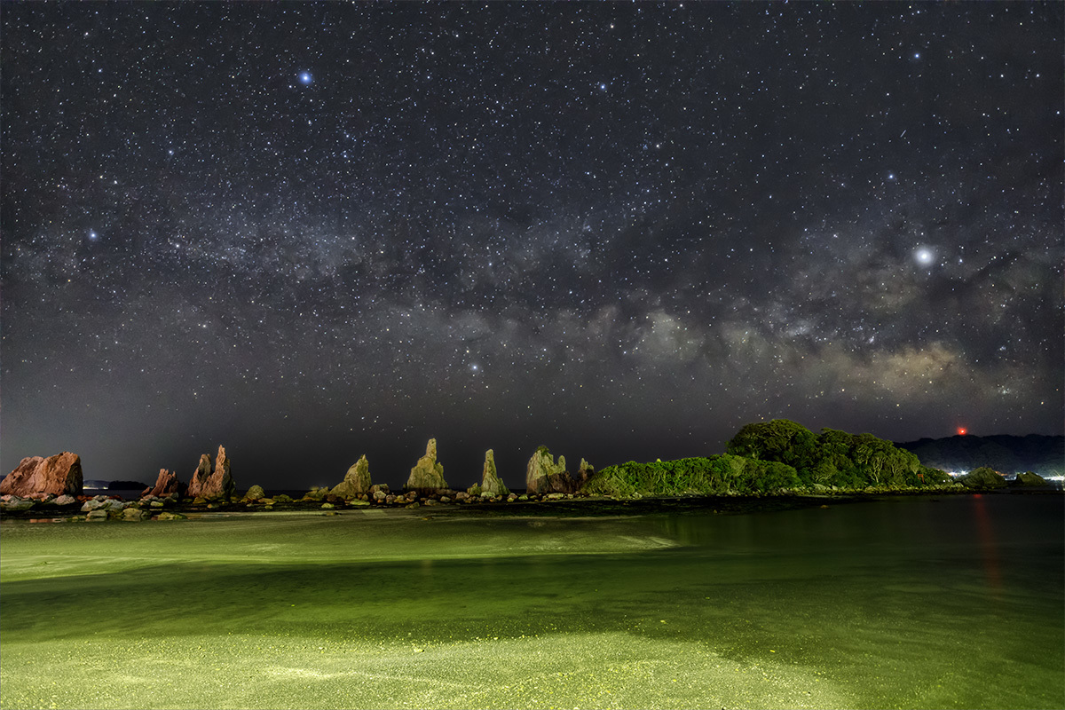 橋杭岩と夏の天の川 3月9日 _d0362961_18524007.jpg