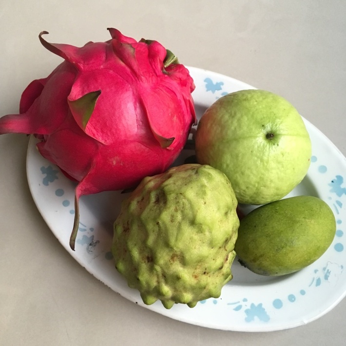 台湾の果物 小さな青いマンゴー 土芒果 そこはかノート ー台湾つれづれー