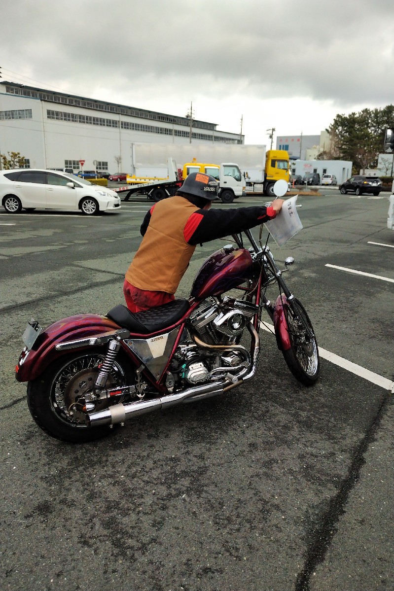 陸ちゃん号納車彼は整..._a0159215_01175629.jpg