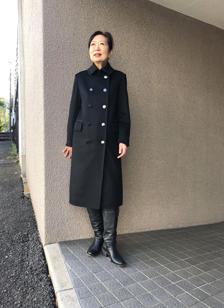 超美品madameh closet 36 昼顔コートマダムH　アクアスキュータム 超美品madameh closet 36 昼顔コートマダムH アクアスキュータム
