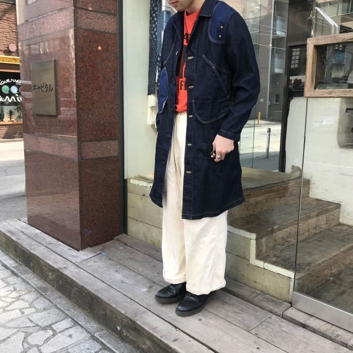 8ozデニムリンゴマンショップコート : SAPPORO STAFF BLOG