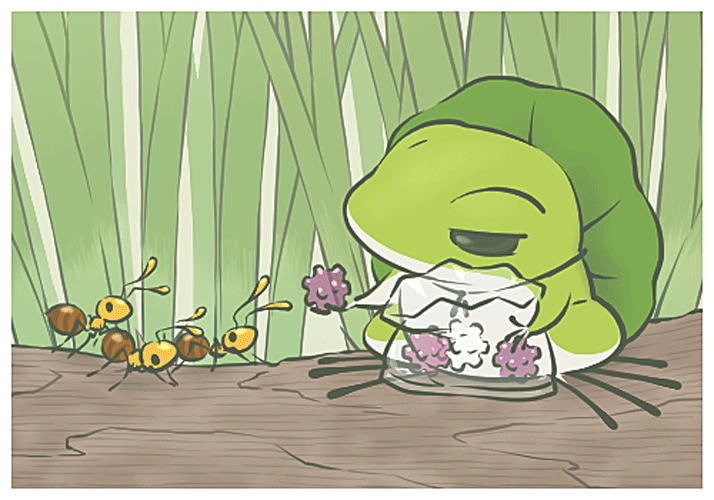 3月20日 旅かえる お菓子なごはん_a0001354_22524663.gif
