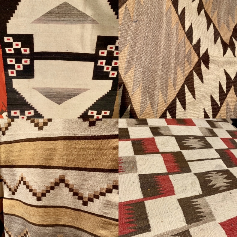 ナバホ ラグとインディアンジュエリー Shiprock Santa Fe いわおの日々ing 夢見る頃がとっくに過ぎ去っても