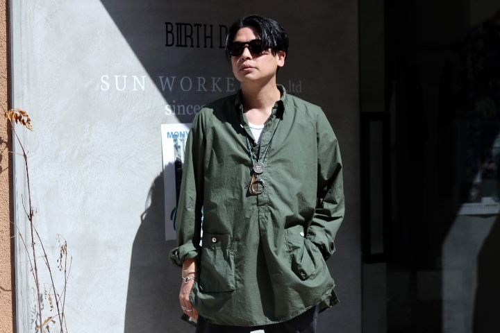 残りわずかとなりました。hobo × nonnative Shirt : BIRTH DAY