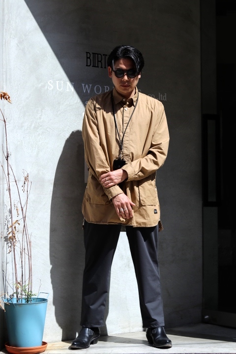 残りわずかとなりました。hobo × nonnative Shirt : BIRTH DAY