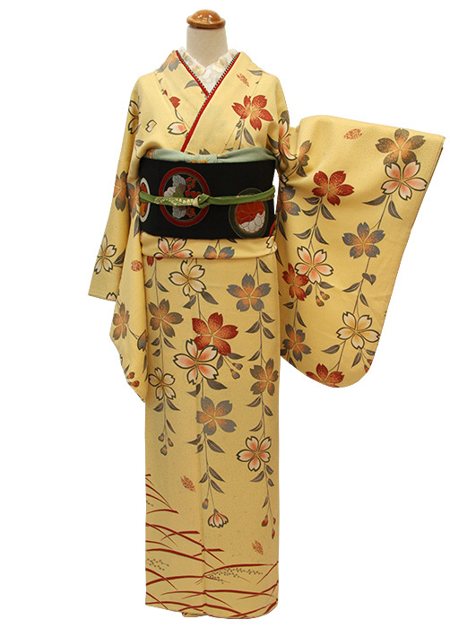 桜の柄の訪問着で春爛漫 : それいゆのおしゃれ着物スタイル