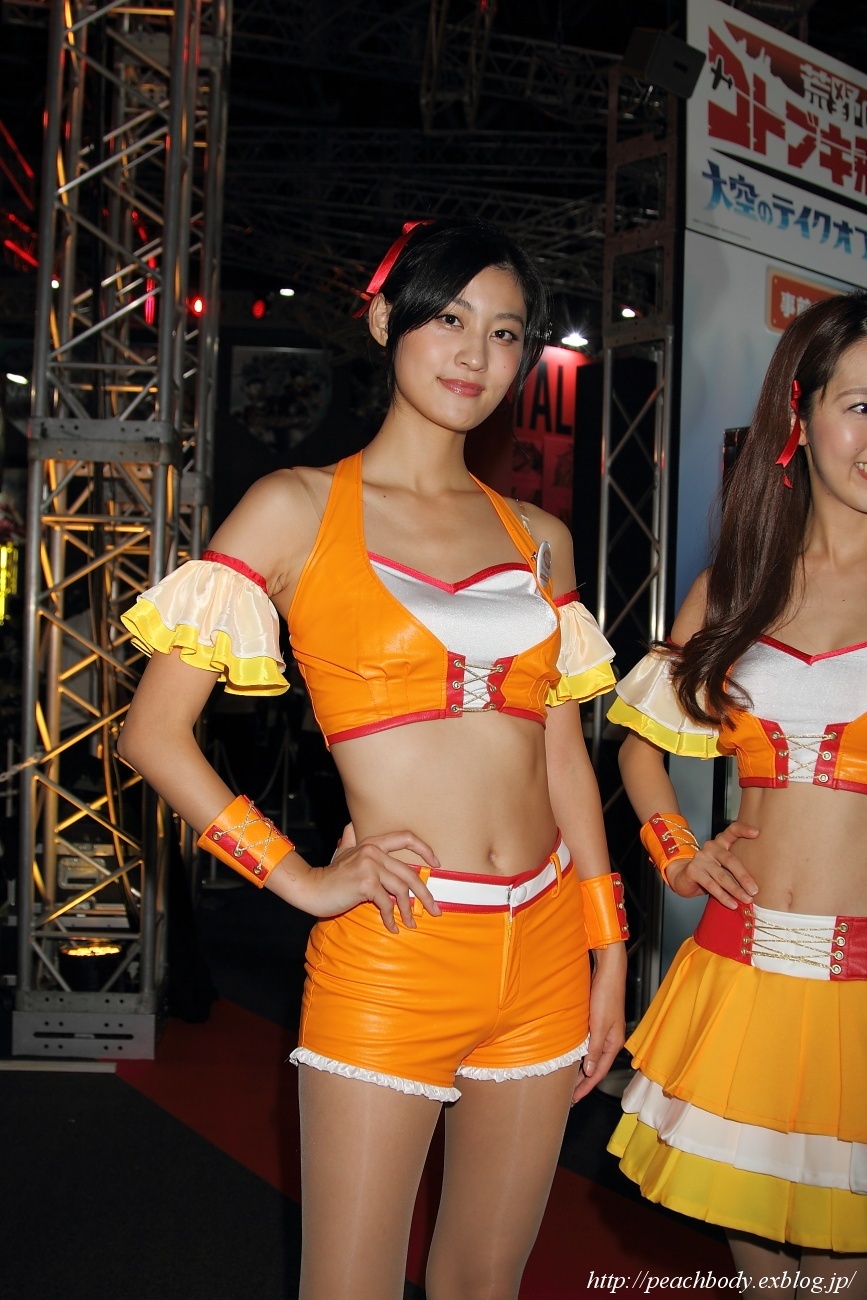 日吉晶羅 さん バンダイナムコエンターテインメント ブース Peach Body
