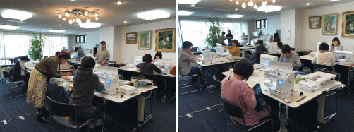 レザーハンドルのトートバッグ作り終了しました_d0091671_17011664.gif