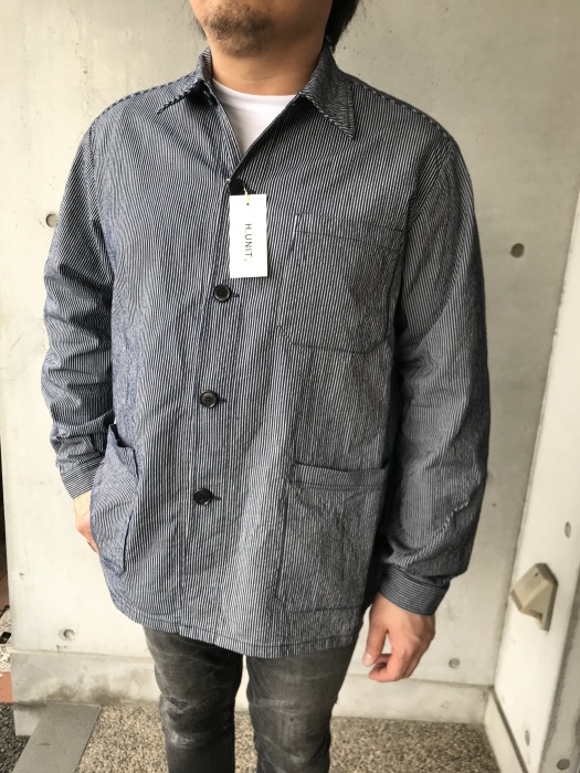 H. UNIT　　　Hickory CoverAll JACKET_d0152280_09575140.jpeg