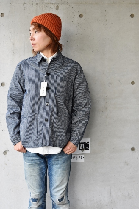 H. UNIT　　　Hickory CoverAll JACKET_d0152280_10151718.jpg