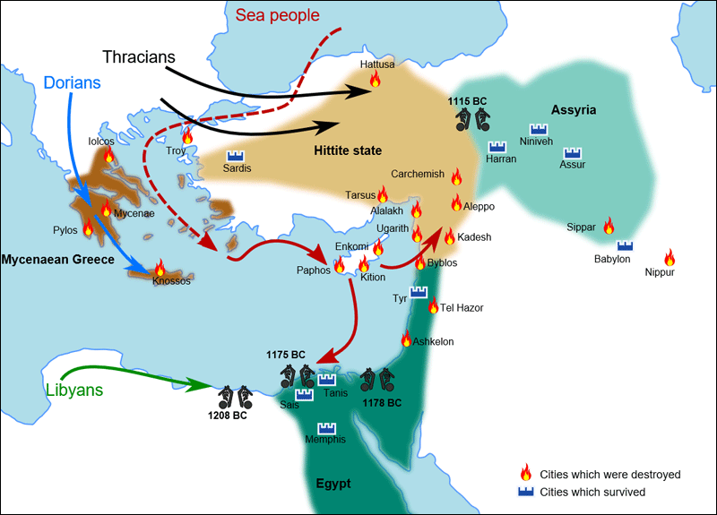 ヒッタイト帝国の首都ハットゥシャ遺跡 エピローグ 前1200年のカタストロフ トルコ再訪 26 模糊の旅人