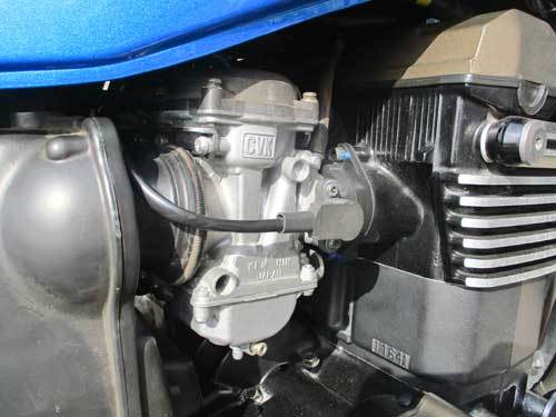 みっちゃん号 ZRX1200Rの車検整備でキャブレターを みっちゃん号 ZRX1200Rの車検整備でキャブレターを