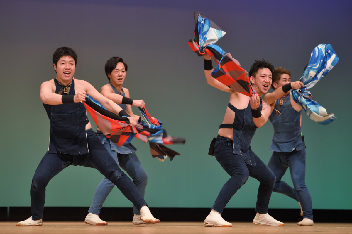 震災復興元気市　「震災復興チャリティーよさこい」「リゾンなるこ飛鳥」さん　埼玉県朝霞市_c0276323_22332933.jpg