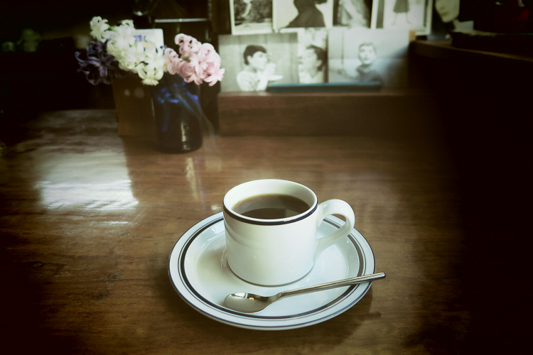 神楽坂 －こぼちゃん像～トンボロ（モーニング）－ _b0169330_21101168.jpg