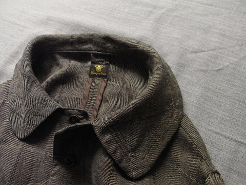 4月の製作 / eight-buttons windowpen linen jkt_e0130546_14123095.jpg