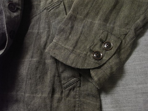 4月の製作 / eight-buttons windowpen linen jkt_e0130546_14135549.jpg
