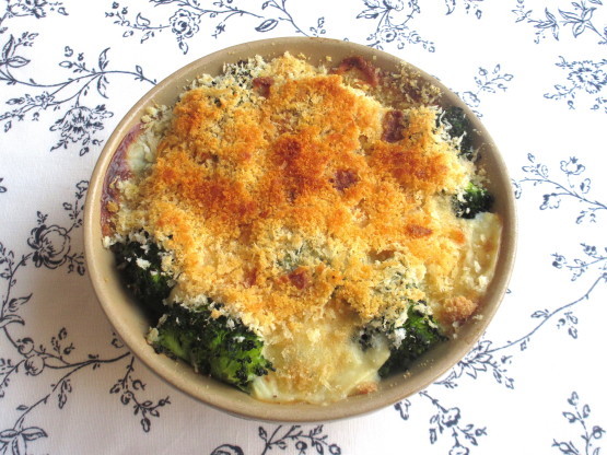 ＜イギリス料理・レシピ＞ ブロッコリー・クランブル【Broccoli Crumble】_e0038047_08020055.jpg