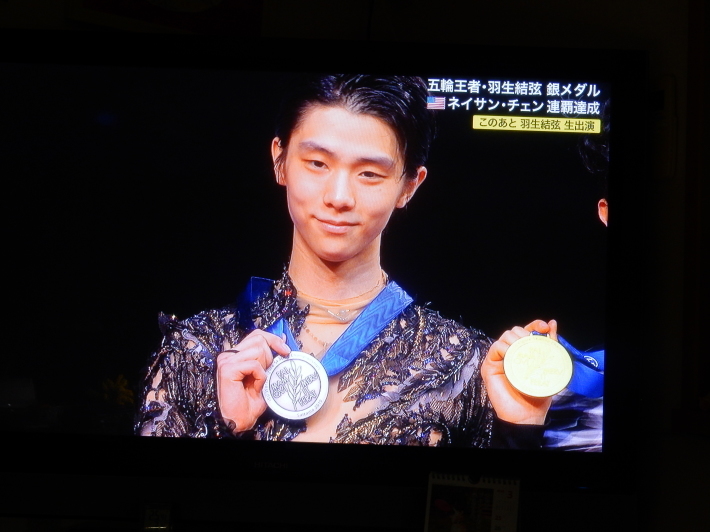 ’19,3,24(日)羽生結弦君、銀メダルお疲れ様!_f0060461_10355156.jpg