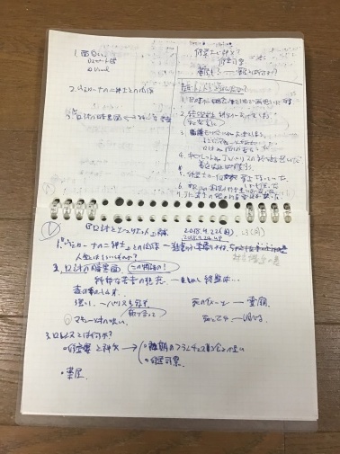 2019/03/24　日曜　Ａ５ノートという選択_d0028773_22163389.jpg