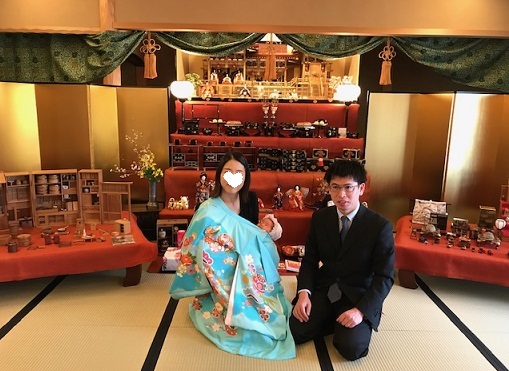 孫のお宮参り・ちもとさんで初節句・素晴らしいお雛様_f0181251_19063708.jpg