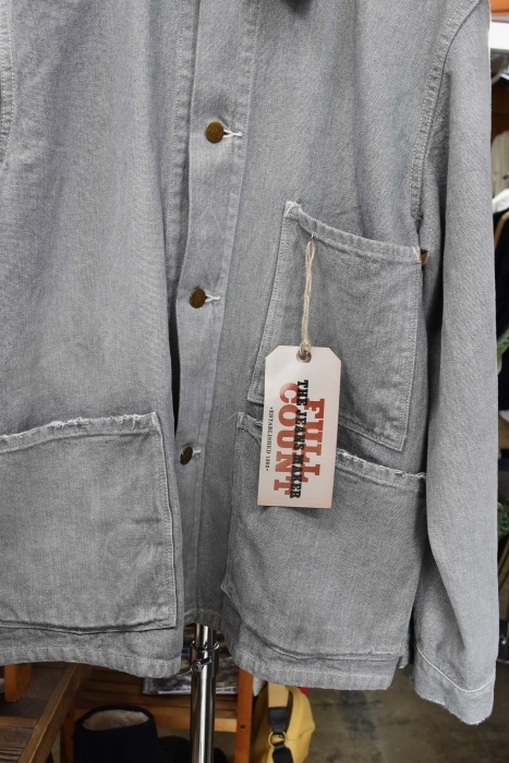 OX GRAY SHORT COVERALL FULL COUNT_d0152280_18573846.jpg