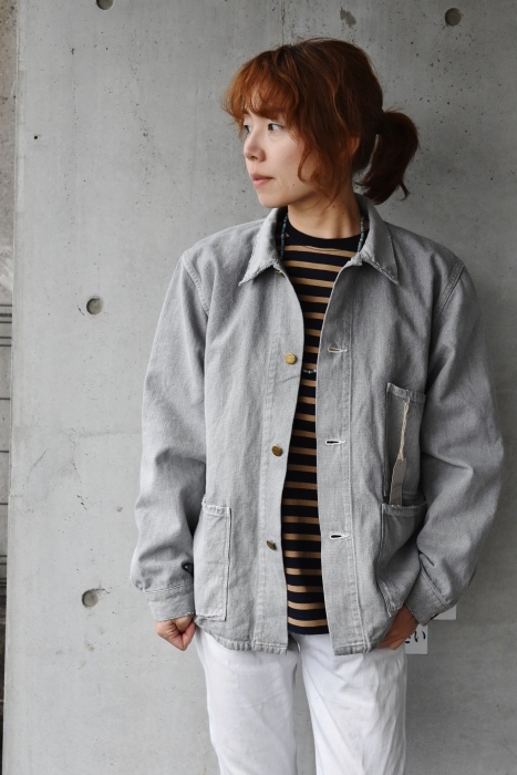 OX GRAY SHORT COVERALL FULL COUNT_d0152280_19025698.jpg