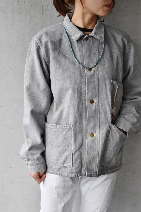 OX GRAY SHORT COVERALL FULL COUNT_d0152280_19110781.jpg