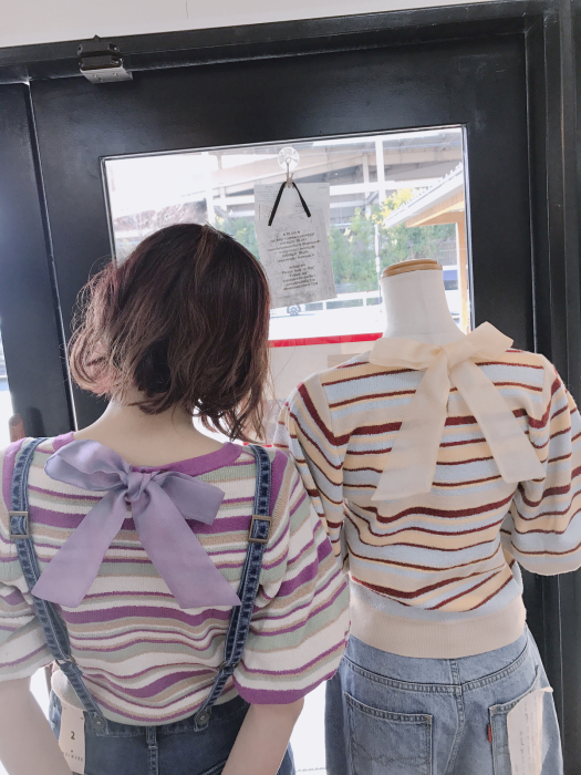 Lily Brown リリーブラウン バックリボンニットプルオーバー Samedi Et Dimanche News Blog Lily Brown リリーブラウン バックリボンニットプルオーバー Samedi Et Dimanche News Blog