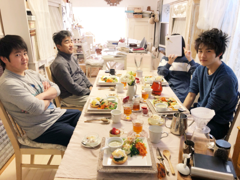 エッグベネディクト ブランチ♡_a0157409_10125952.jpeg