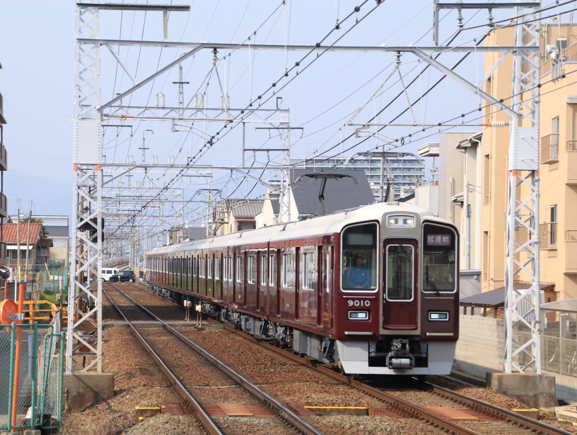 阪急9010F 検査明け試運転_d0202264_19321344.jpg